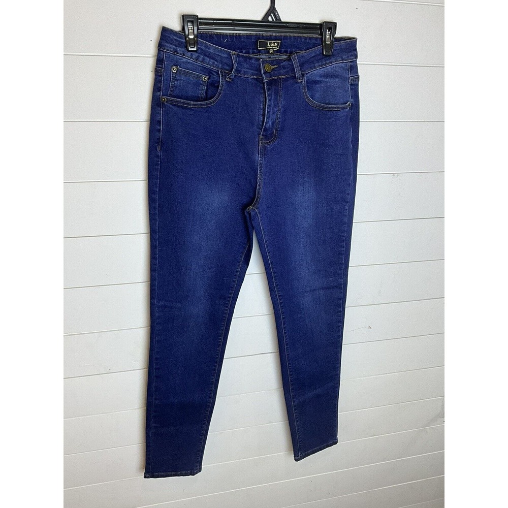 Womens Lucky&Blessed HighRise Skinny Non Distressed Denim‎ Stretch Jeans 14 NWOT